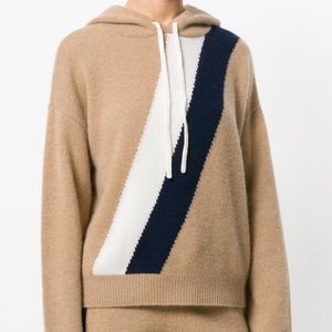 JUICY COUTURE Stripe Cashmere Set -Hoodie & Jogger